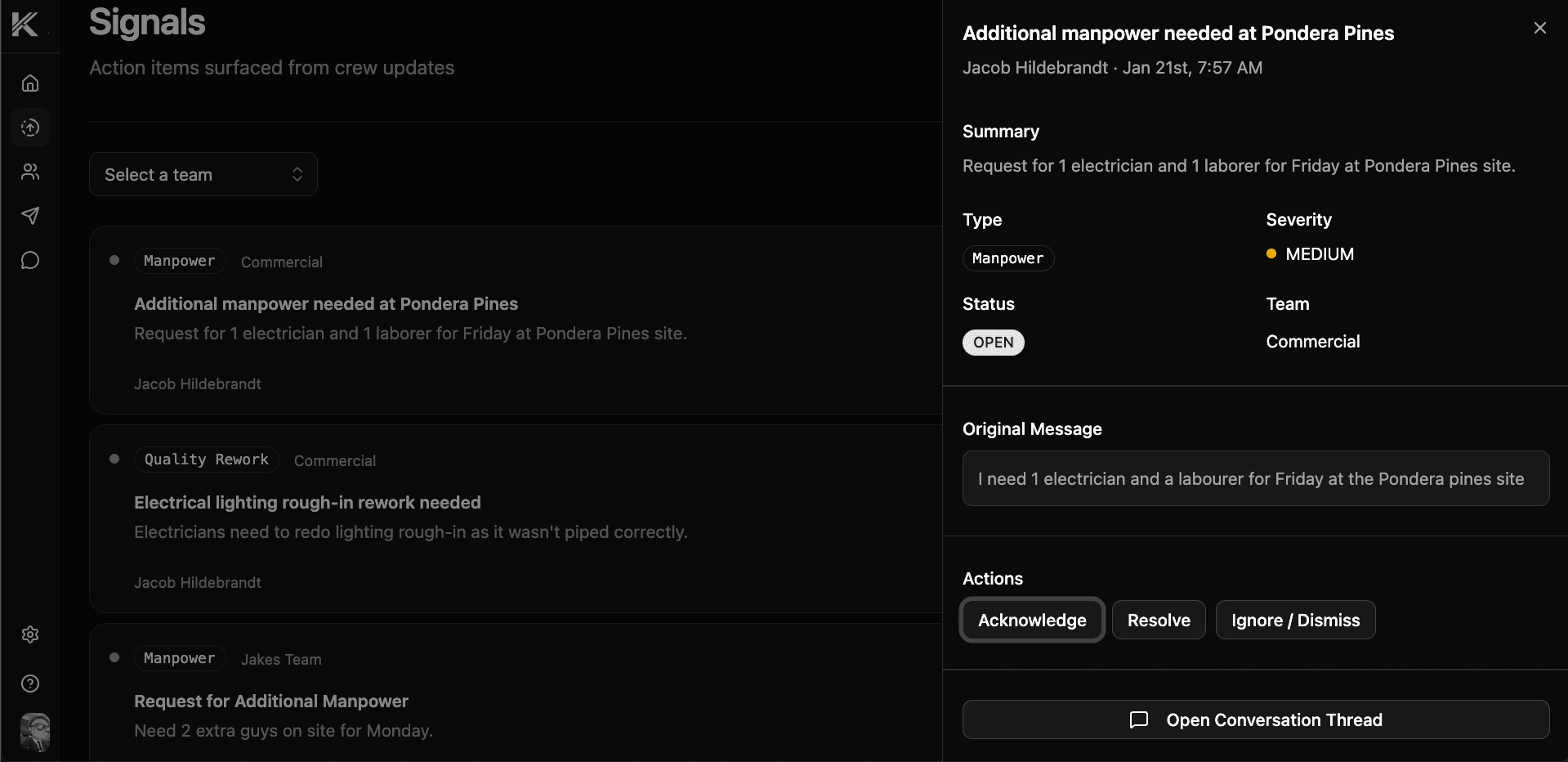 CrewKore Signals Dashboard